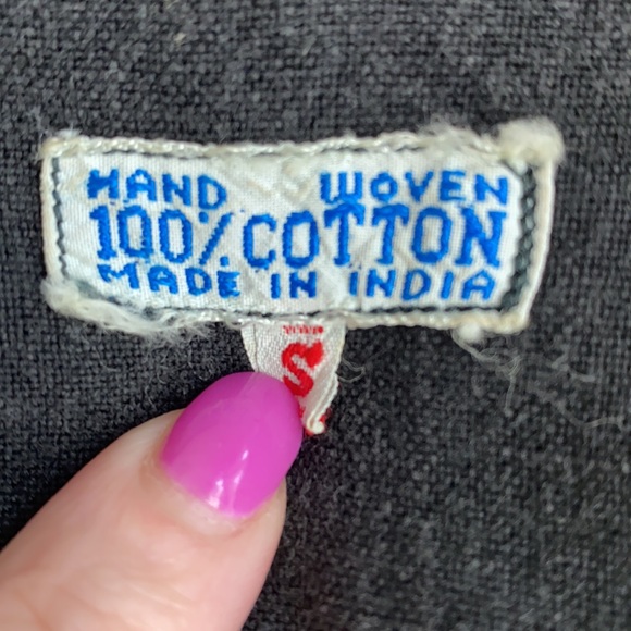 Vintage 70’s Rare Maxi Dress with Embroidery. Sz S - Picture 9 of 12